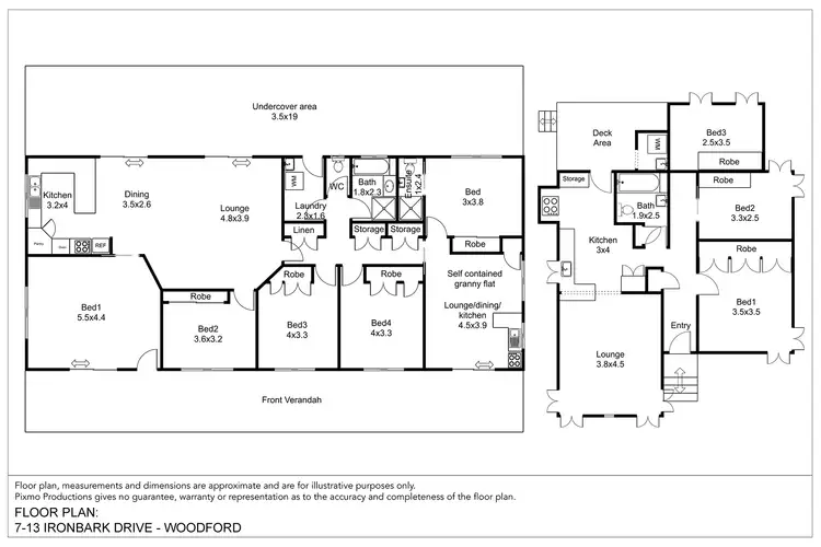Floorplan of Homely house listing, 7-13 Ironbark Drive, Woodford QLD 4514