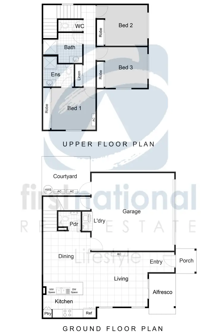 Floorplan of Homely semi-detached listing, 2/3 Kelman Street, Palmview QLD 4553