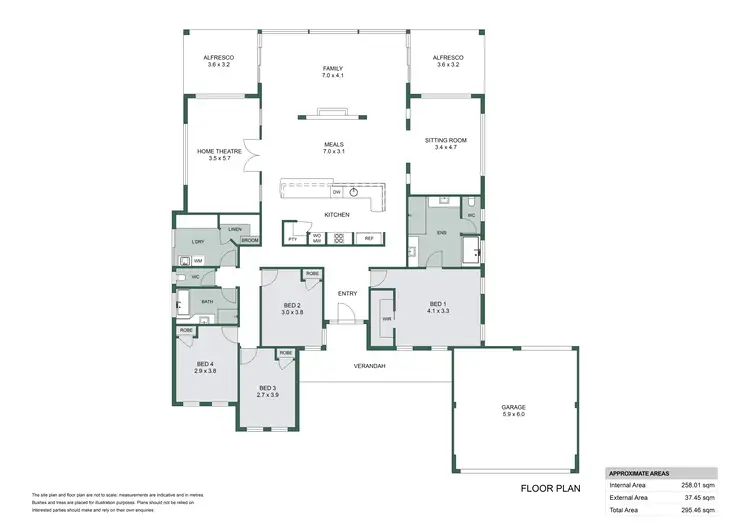 Floorplan of Homely house listing, 38 Chatsworth Drive, Erskine WA 6210