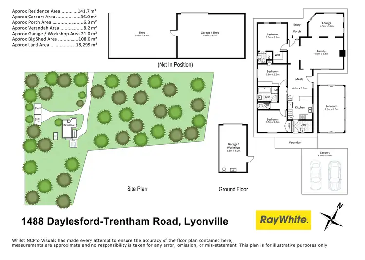 Floorplan of Homely house listing, 1488 Daylesford-Trentham Road, Lyonville VIC 3461