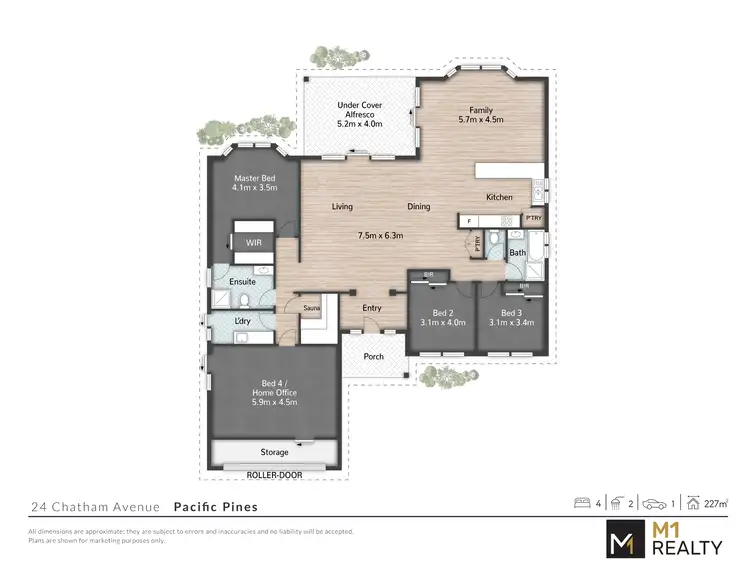 Floorplan of Homely house listing, 24 Chatham Avenue, Pacific Pines QLD 4211