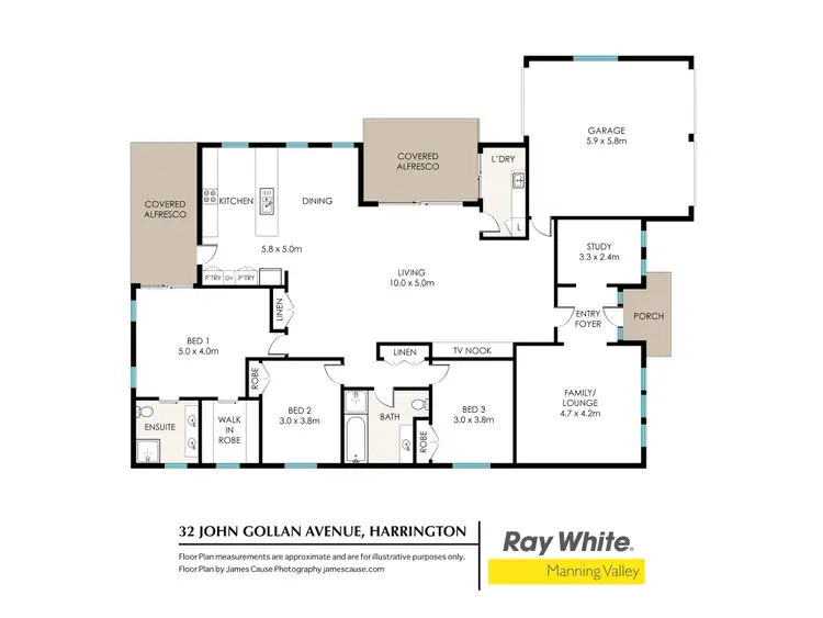 Floorplan of Homely house listing, 32 John Gollan Avenue, Harrington NSW 2427