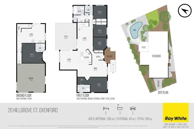 Floorplan of Homely house listing, 20 Hillgrove Court, Oxenford QLD 4210