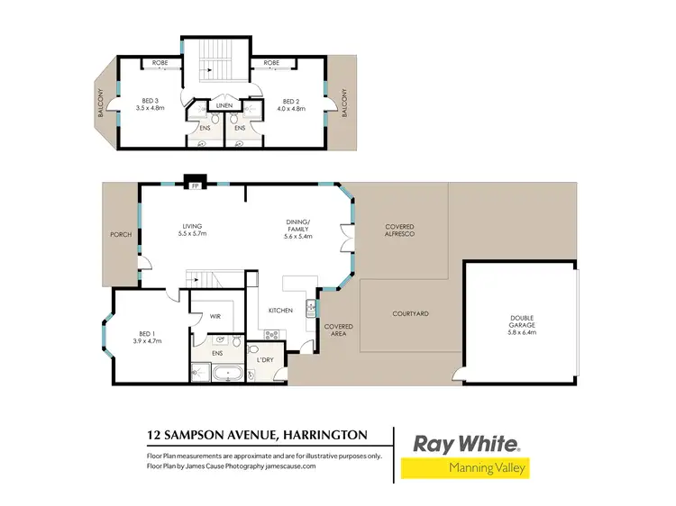 Floorplan of Homely townhouse listing, 12 Sampson Avenue, Harrington NSW 2427