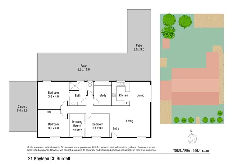 Floorplan of Homely house listing, 21 Kayleen Court, Burdell QLD 4818