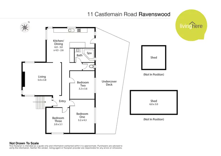 Floorplan of Homely house listing, 11 Castlemain Road, Ravenswood TAS 7250