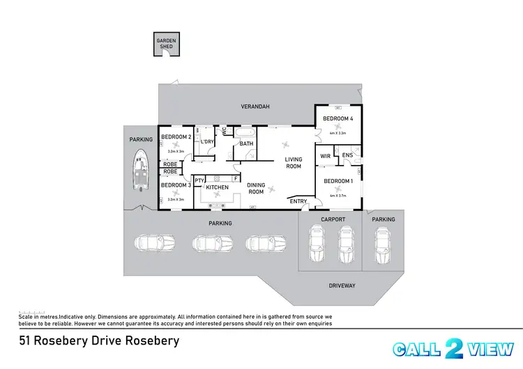 Floorplan of Homely house listing, 51 Rosebery Drive, Rosebery NT 832