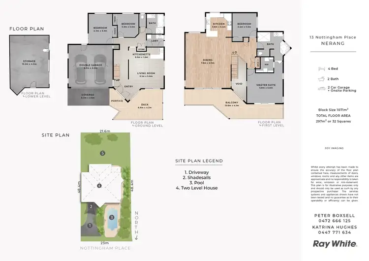 Floorplan of Homely house listing, 13 Nottingham Place, Highland Park QLD 4211