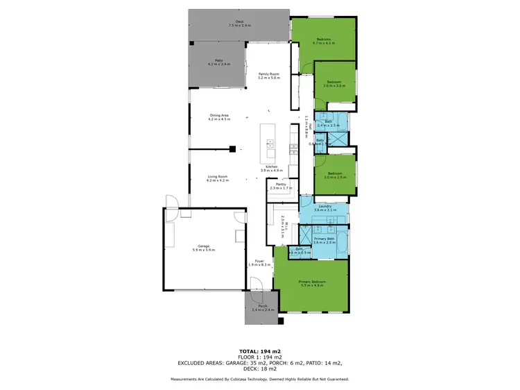 Floorplan of Homely house listing, 18 Paterson Street, North Lakes QLD 4509