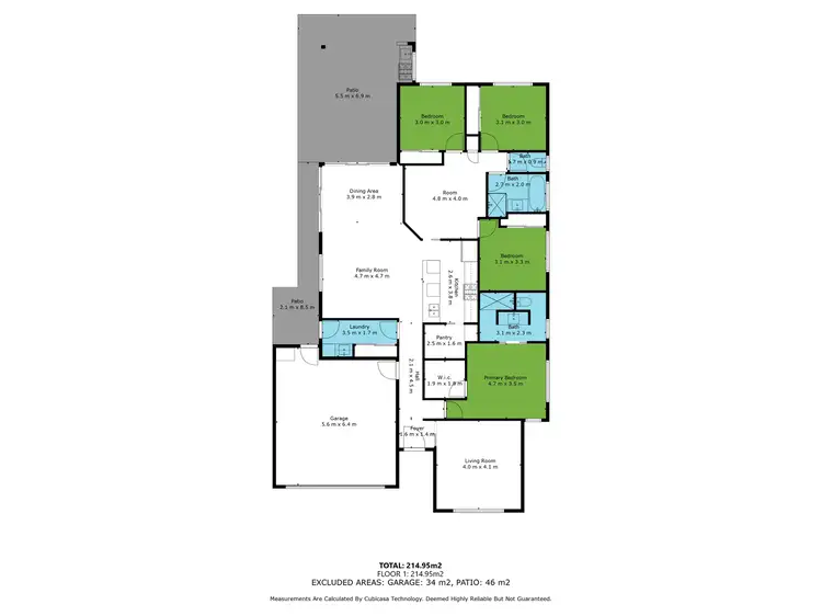 Floorplan of Homely house listing, 33 Mckee Crescent, Mango Hill QLD 4509