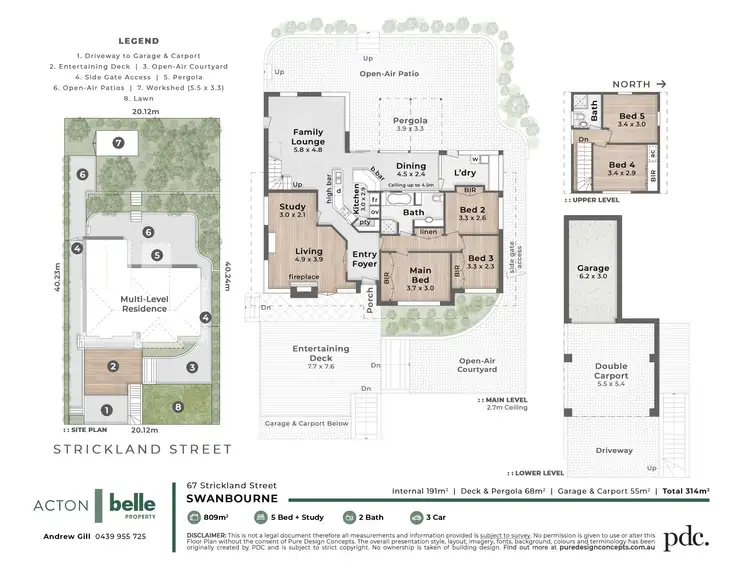 Floorplan of Homely house listing, 67 Strickland Street, Swanbourne WA 6010