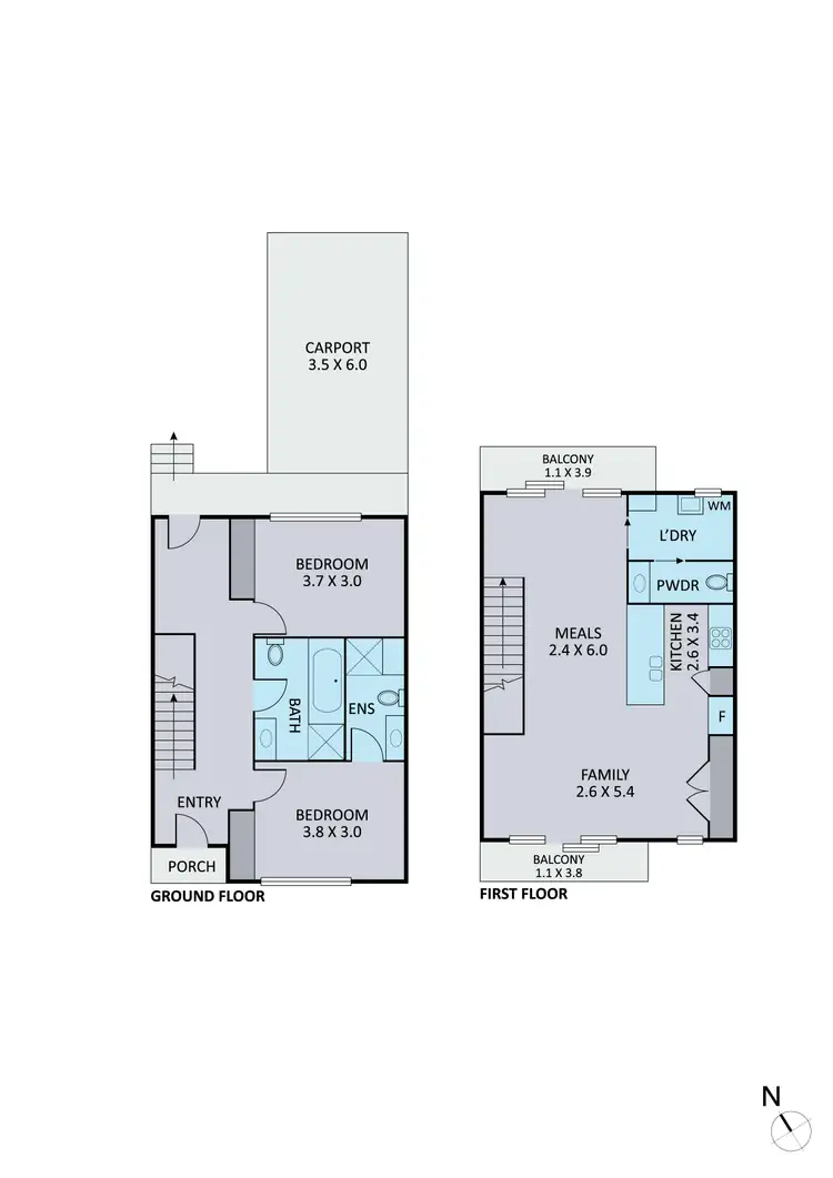 Floorplan of Homely house listing, 22 Delosperma Mews, Clyde VIC 3978