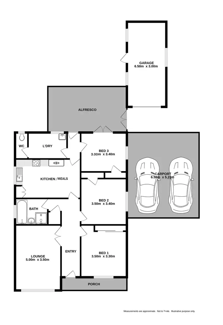 Floorplan of Homely house listing, 382 Glenly Street, North Albury NSW 2640