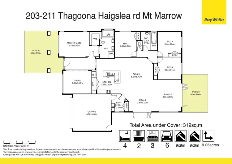 Floorplan of Homely house listing, 203-211 Thagoona Haigslea Road, Mount Marrow QLD 4306