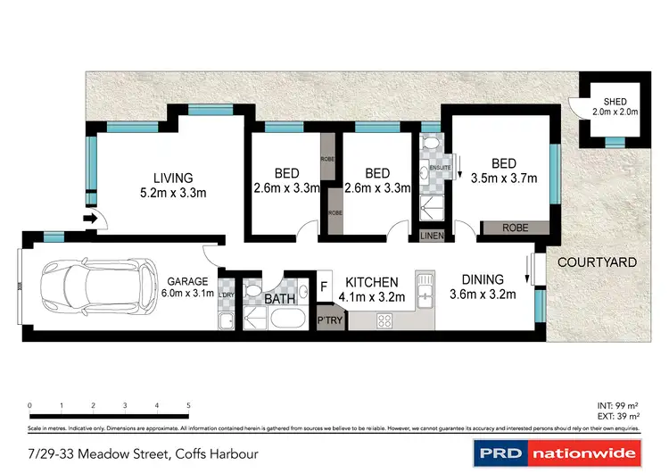 Floorplan of Homely unit listing, 7/29-33 Meadow Street, Coffs Harbour NSW 2450