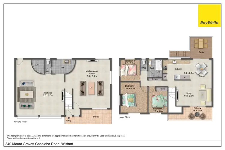 Floorplan of Homely house listing, 340 Mount Gravatt Capalaba Road, Wishart QLD 4122