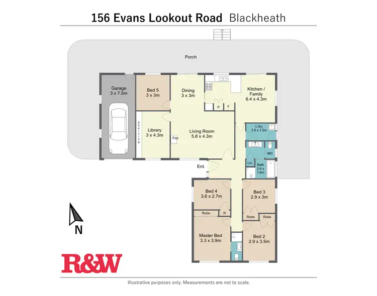Floorplan of Homely house listing, 156 Evans Lookout Road, Blackheath NSW 2785