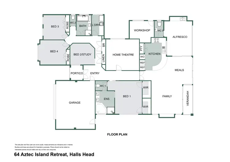 Floorplan of Homely house listing, 64 Aztec Island Retreat, Halls Head WA 6210