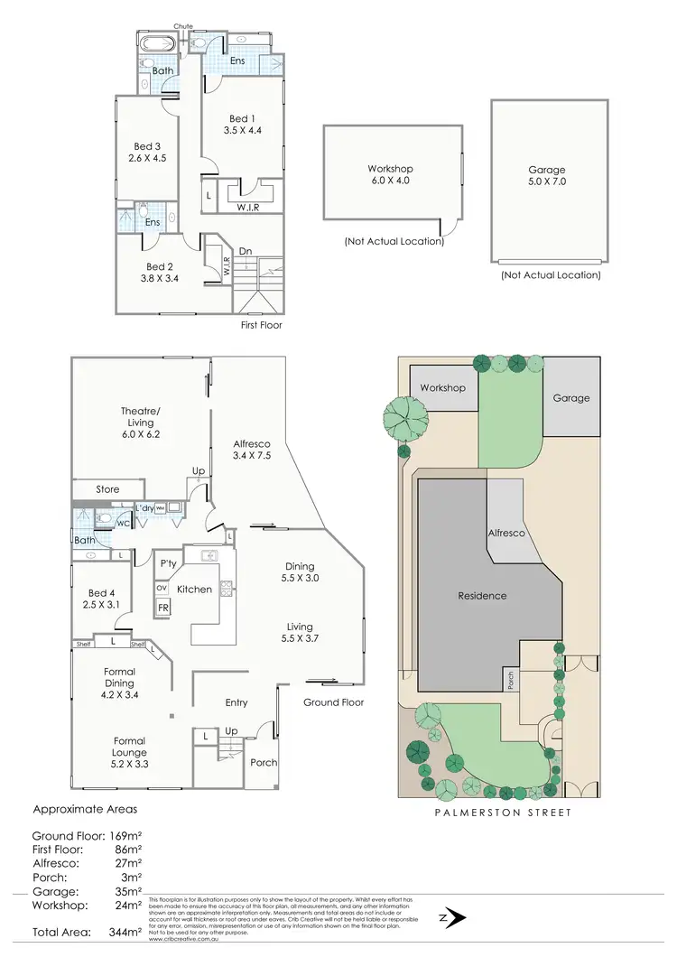 Floorplan of Homely house listing, 2 Palmerston Street, Mosman Park WA 6012