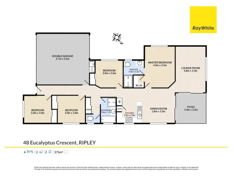 Floorplan of Homely house listing, 48 Eucalyptus Crescent, Ripley QLD 4306