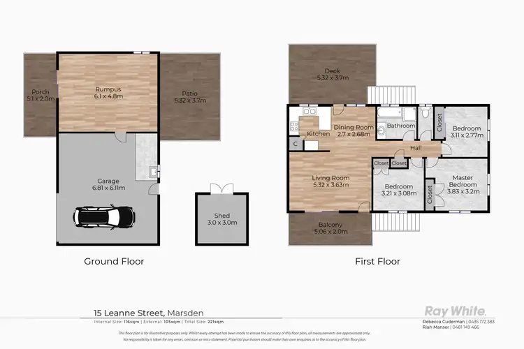 Floorplan of Homely house listing, 15 Leanne Street, Marsden QLD 4132