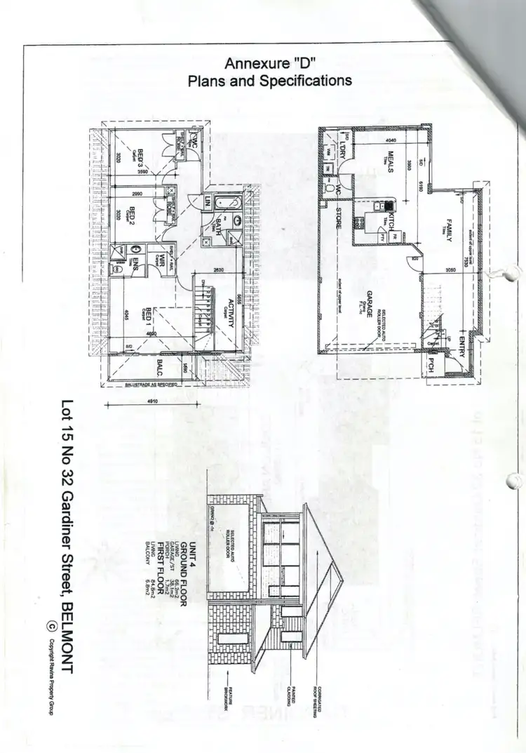 Floorplan of Homely townhouse listing, 4/32 Gardiner, Belmont WA 6104
