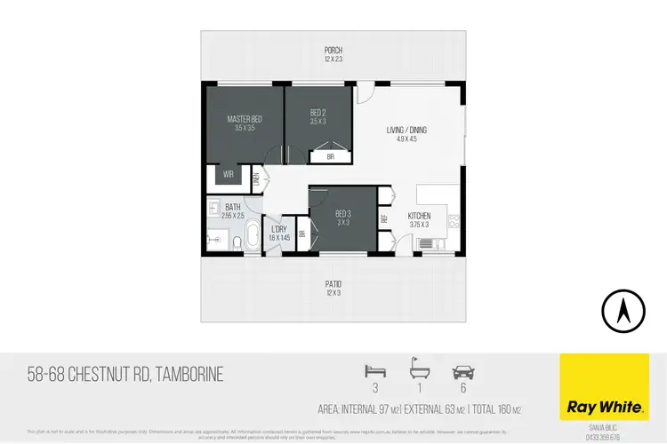 Floorplan of Homely house listing, 58-68 Chestnut Road, Tamborine QLD 4270