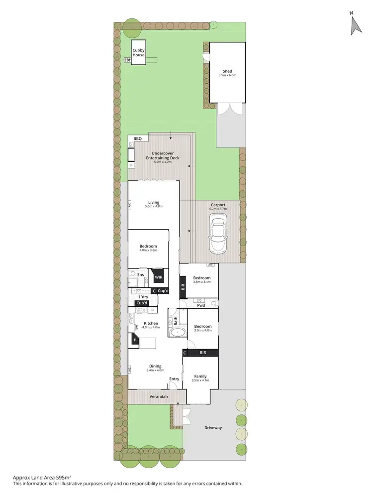 Floorplan of Homely house listing, 8 Collins Street, Geelong West VIC 3218