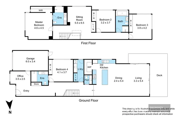 Floorplan of Homely house listing, 21A Tucker Road, Bentleigh VIC 3204