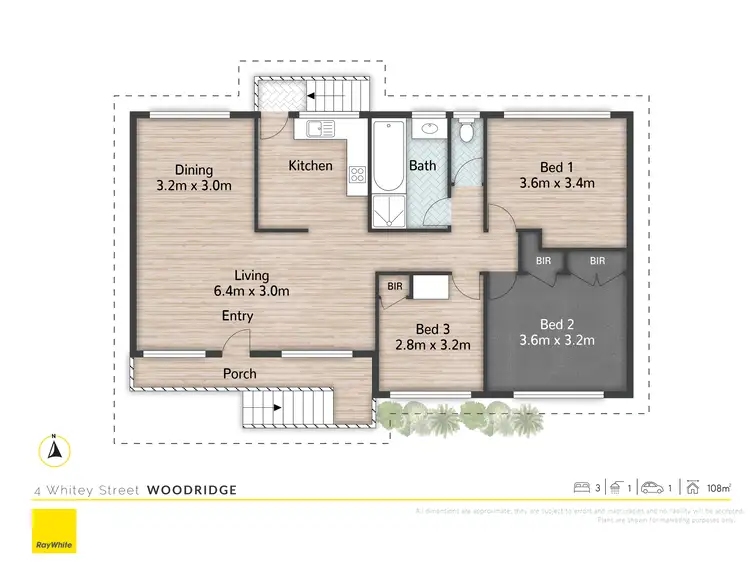 Floorplan of Homely house listing, 4 Whitey Street, Woodridge QLD 4114