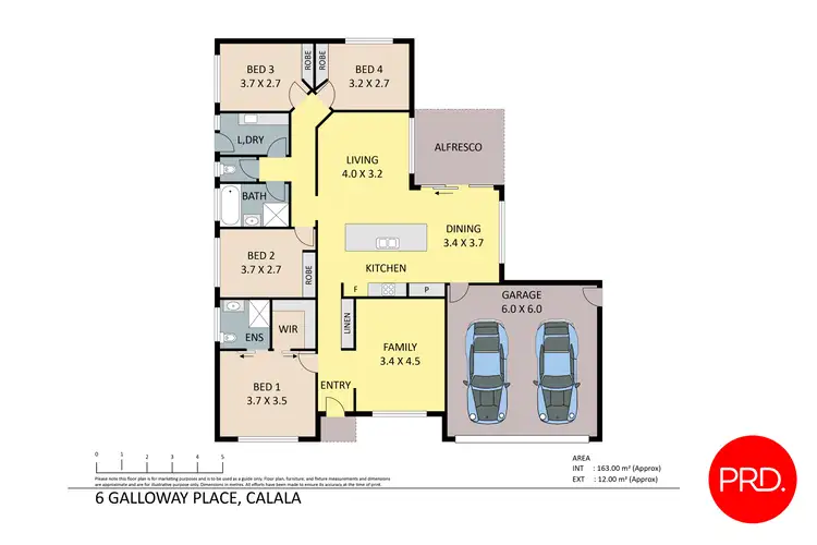 Floorplan of Homely house listing, 6 Galloway Place, Tamworth NSW 2340