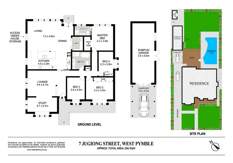 Floorplan of Homely house listing, 7 Jugiong Street, West Pymble NSW 2073