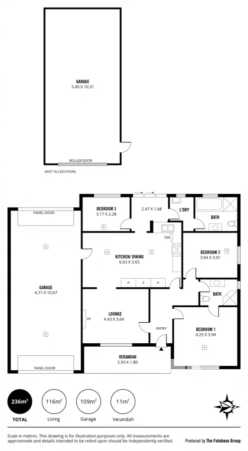 Floorplan of Homely house listing, 4 Blake Street, Flinders Park SA 5025