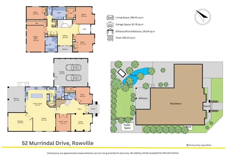 Floorplan of Homely house listing, 52 Murrindal Drive, Rowville VIC 3178