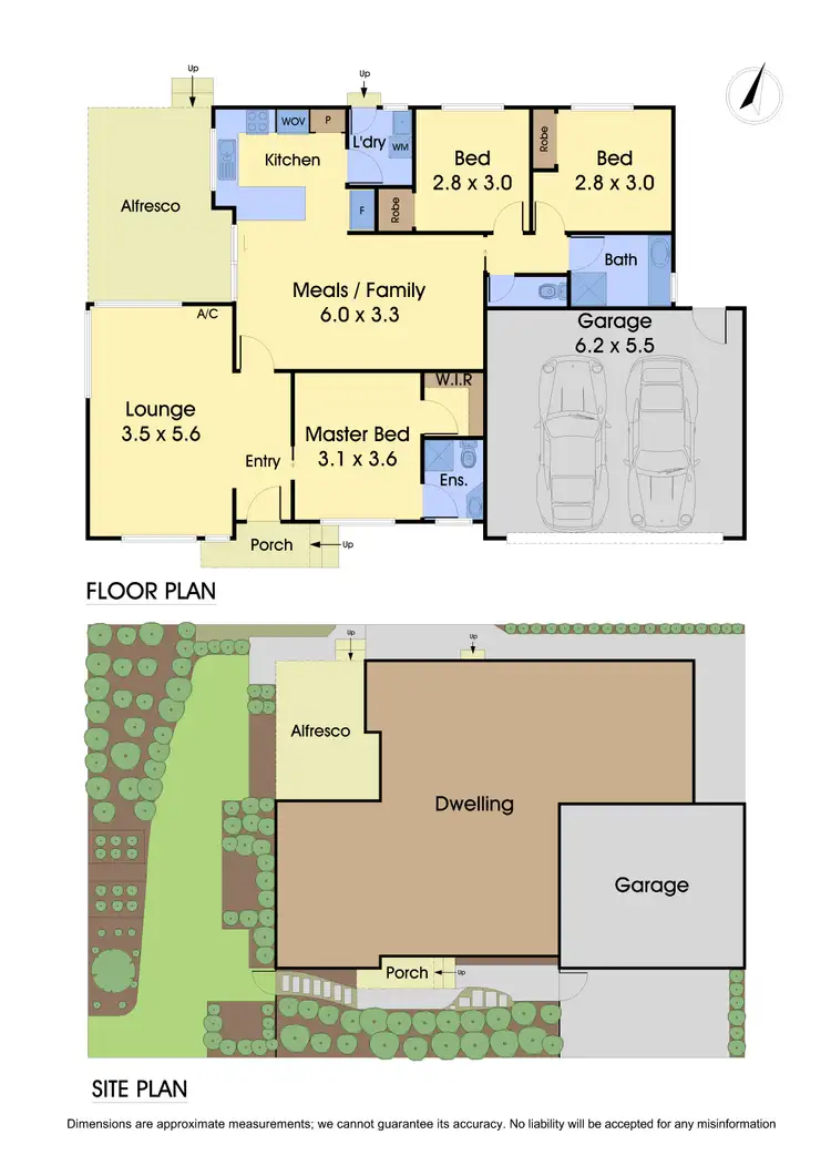 Floorplan of Homely unit listing, 2/65 Ferguson Street, Macleod VIC 3085
