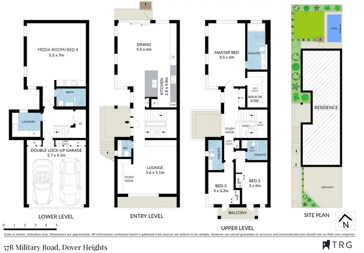Floorplan of Homely house listing, 57B Military Road, Dover Heights NSW 2030