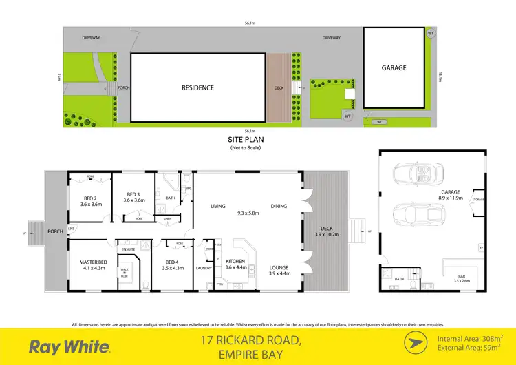 Floorplan of Homely house listing, 17 Rickard Road, Empire Bay NSW 2257