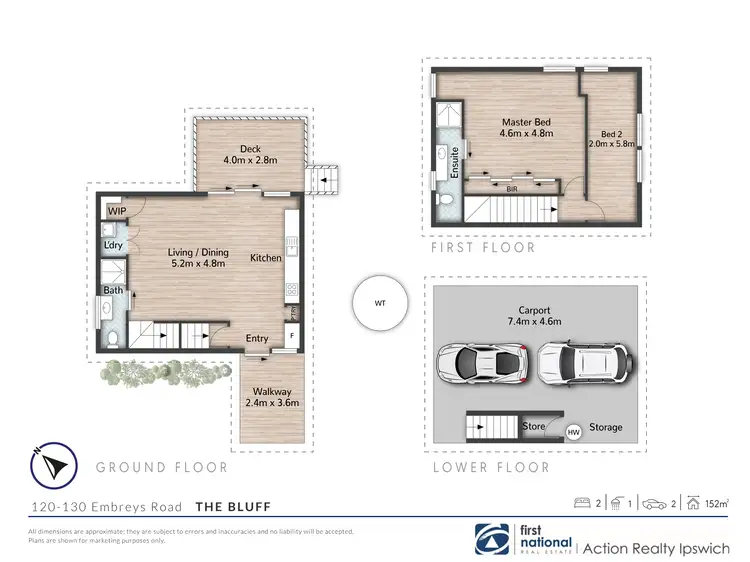 Floorplan of Homely house listing, 120-130 Embreys Road, The Bluff QLD 4340
