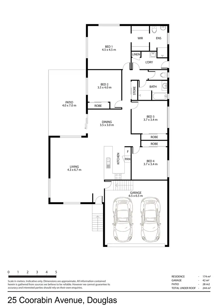 Floorplan of Homely house listing, 25 Coorabin Avenue, Douglas QLD 4814