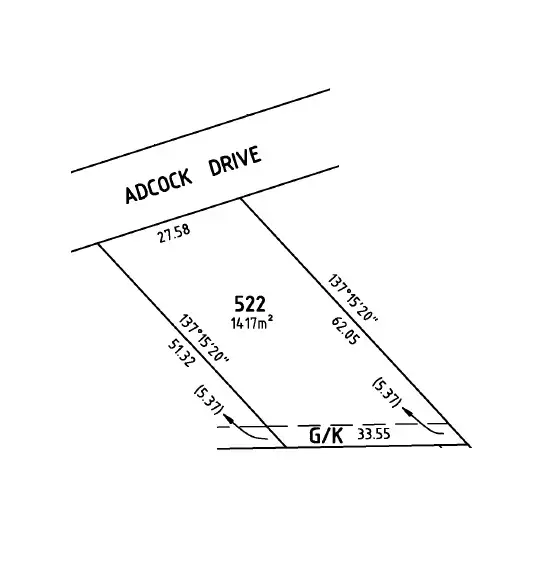Floorplan of Homely land listing, 15 Adcock Drive (Allotment 522), Gawler East SA 5118