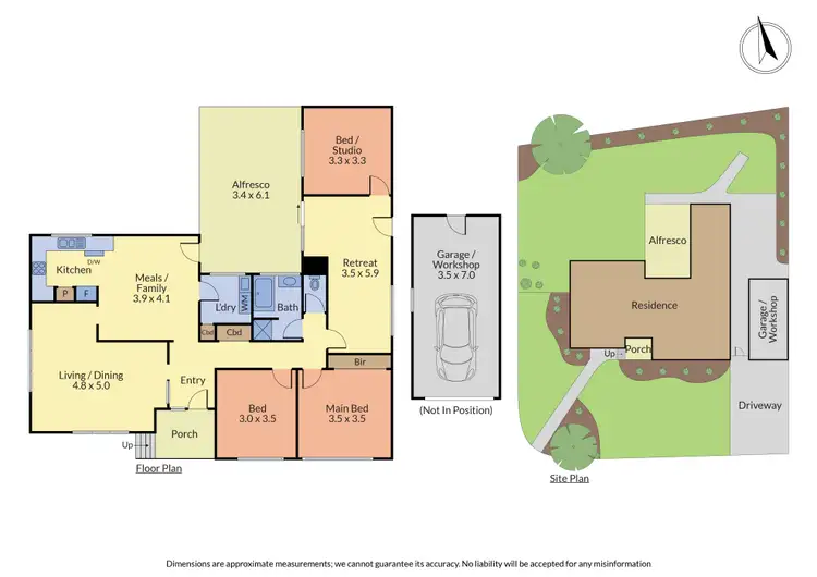 Floorplan of Homely house listing, 29 Whitehaven Crescent, Mulgrave VIC 3170