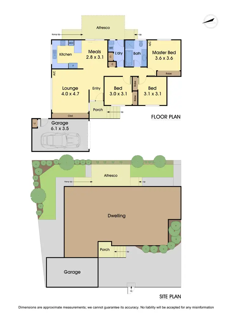 Floorplan of Homely unit listing, 3/1 Leith Road, Macleod VIC 3085