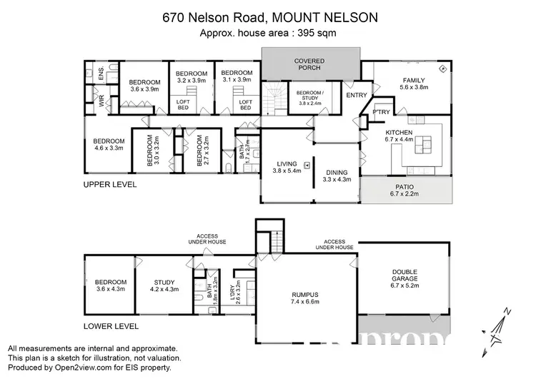 Floorplan of Homely house listing, 670 Nelson Road, Mount Nelson TAS 7007