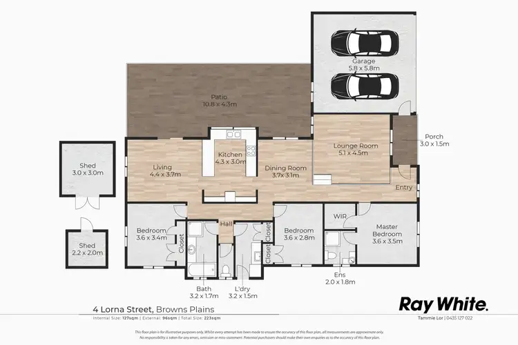 Floorplan of Homely house listing, 4 Lorna Street, Browns Plains QLD 4118