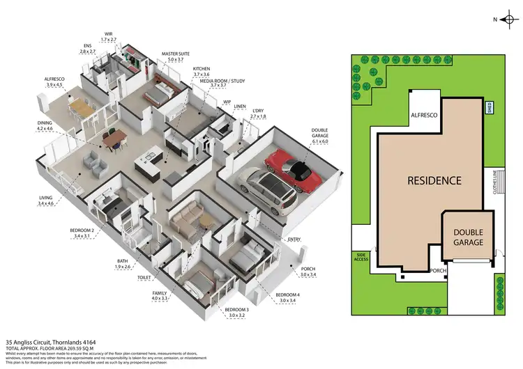 Floorplan of Homely house listing, 35 Angliss Circuit, Thornlands QLD 4164