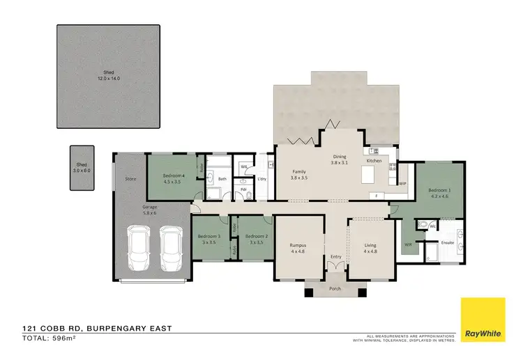 Floorplan of Homely house listing, 121 Cobb Road, Burpengary East QLD 4505