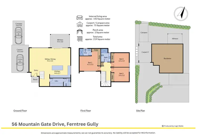 Floorplan of Homely townhouse listing, 2/56 Mountain Gate Drive, Ferntree Gully VIC 3156