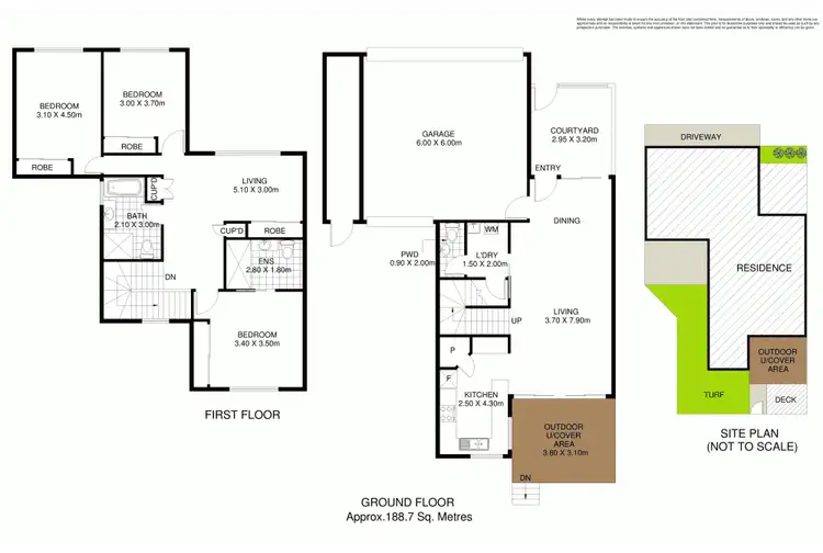 Floorplan of Homely townhouse listing, 75/1 Hibbertia Street, Mountain Creek QLD 4557