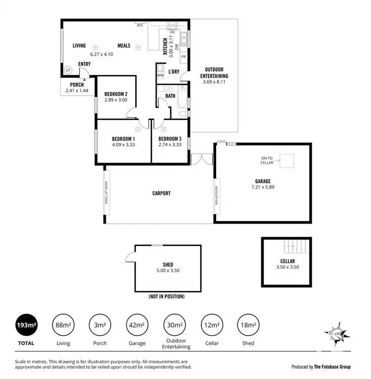 Floorplan of Homely house listing, 8 Comet Avenue, Netley SA 5037