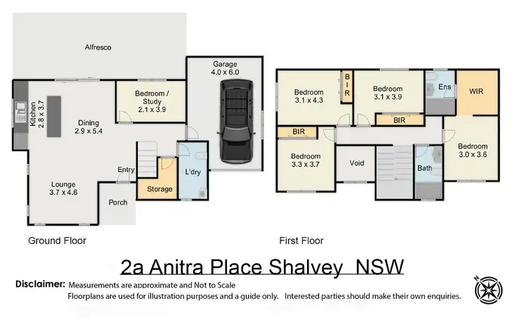 Floorplan of Homely house listing, 2a Anitra Place, Shalvey NSW 2770
